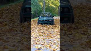 Autumn vibes with e30 осень с е30  #cargirl #e30 #drift #e30girl #e30project