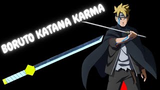 [BORUTO] How to make a paper Boruto Katana Karma - BORUTO UZUMAKI