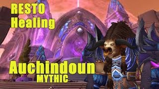 Mythic Auchindoun   Druid Resto Healing   Dungeon WOD