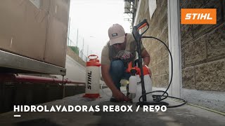 Hidrolavadoras RE80X / RE90 | STIHL MÉXICO