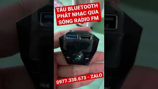 Thủ Dầu Một Bình Dương - Bán Tẩu MP3 Kết Nối Bluetooth Cho Xe Ô tô Xe Tải... Phát Nhạc Qua Radio FM