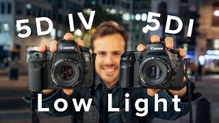 £300 vs £5000 Camera Setup! LOW LIGHT SHOOTOUT (Canon 5D Mk I vs Mk IV)