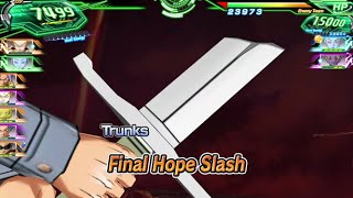 Sword of Hope Trunks in Super Dragonball Heroes World Mission