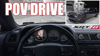 STRAIGHT PIPED CHALLENGER SRT8 HIGHWAY POV