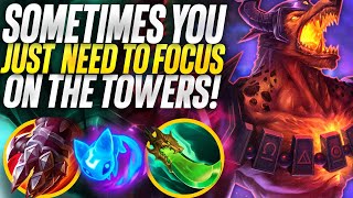 Sometimes all you need to do is focus the towers! | Carnarius | League of Legends