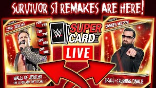 🔴WWE SuperCard Survivor S1 Remake Cards Available Today!