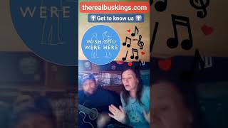 THE BUS KINGS cover WISH YOU WERE HERE by Pink Floyd Dynamic Duo #harmony  #acoustic  #pinkfloyd