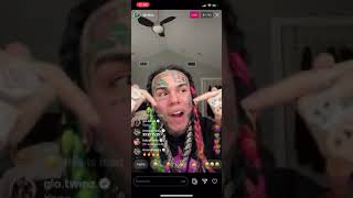 6ix9ine hits 2mill on Instagram live !!