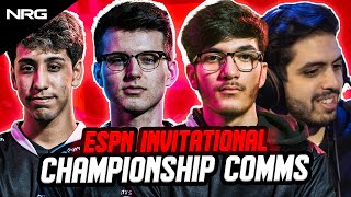 NRG ESPN Rocket League Championship Winning Comms | SquishyMuffinz, JSTN, GarrettG, Sizz