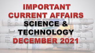 Science and Technology Current Affairs 2021| Science and Technology 2021