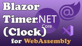 Blazor Animated Analog Clock Example w/Timer Class WebAssembly WASM .NET C#