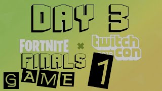 Fortnite Fall Skirmish Finals GAME 1