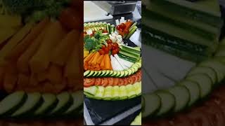 Fancy vegetable Display || Crudité Plater || How to make Vegetable display