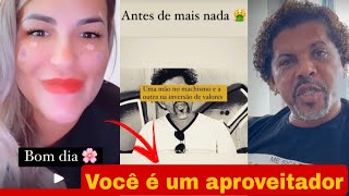 Deolane rebate Givaldo "Mendigo por opção" e oferece ajuda ao personal e esposa - Stories -