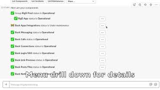RigD Statuspage high level demo