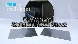 Professional Customized Stainless Steel Sheet China Supplier