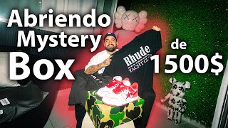 1500 DÓLARES EN UNA MISTERY BOX 🤑🤑🤑 - BURBERRY,RHUDE, FEAR OF GOD Y BAPE