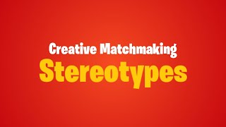 Creative Matchmaking Stereotypes...