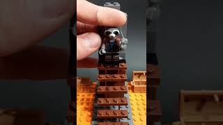 LEGO Marvel Building Rocket and Groot from Galaxy Guardians #shorts #lego