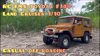 RC FMS Toyota FJ40 Land Cruiser 1/10 Casual off-roading