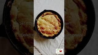 Easy French Apple Tart Recipe: Up Your Game for Valentine's Day! #Shorts