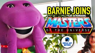 Is Barnie Teasing Tyrantisaurus Rex MOTU Origins Powers of Grayskull - Mega Jay Retro