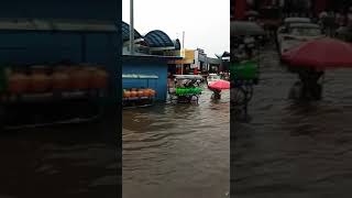 hosur Bus stand Rain or river