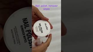 Nail polish remover wipes |zudio haul#zudio #zudiohaul #shorts