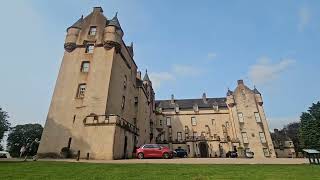 Fyvie castle during 1644 reenactment event