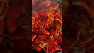 Sweet and spicy crayfish 🦞 #cooking #cookingathome #shorts #deliciousfood