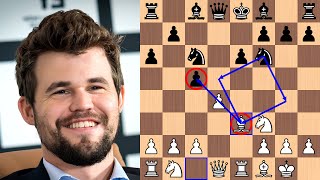 Magnus Carlsen Attacks with the Rossolimo