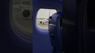 Jet thru window cool video shot