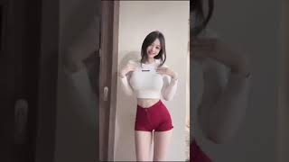 Denim shorts outfit👚#beauty #dance #fpv #youtubeshorts #jeans