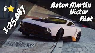 6⭐ - 1:25.087 | Aston Martin Victor Riot [ Round The City ] - Asphalt 9