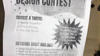 T-Shirt Design Contest for Grout!