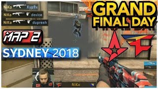 NiKO Insane 1 VS 3 Clutch! FaZe Highlights VS Astralis/ Map 2/Grand Final