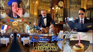 The most beautiful restaurant in Paris 😍📍Le Train Bleu  [ENG SUB•FULL] Paris Trip 🇫🇷 ✈️