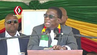 President Mnangagwa grilling Media - Svodai