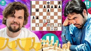 Masterclass chess game 17 Magnus Carlsen vs Hikaru Nakamura