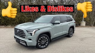 2023 Toyota Sequoia Limited: My Major Likes & Dislikes