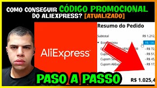 ✅ RESOLVIDO! COMO CONSEGUIR CUPONS NO ALIEXPRESS [ FUNCIONA DEPOIS DA PRIMEIRA COMPRA]