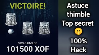 thimble astuce top SECRET pour gagner de l'argent sur 1xbet