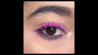 Purple Eyeliner Eyelook💜#trending#makeup#makeupartist #makeuptutorial#trendingshorts#shorts #song