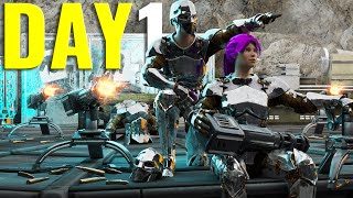 How a 45,000 Hour DUO Plays On WIPE DAY | INX DUOS - ARK PvP