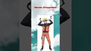 Evolution of Naruto pt 1 #anime #naruto