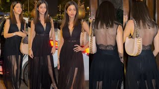 Baapre!! Soo HOt 🔥🥵 Vedhika Sharma Raised the Temperature FlaunNts Her Huge Figure In Black Dress