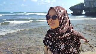 #pantai #musikalisasipuisi  Puisi Cinematic | Biru||Pantai Drini