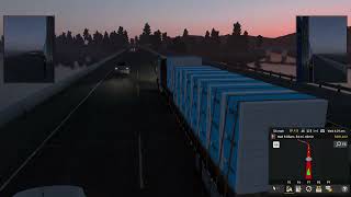 Road to 100k Miles in American Truck Simulator! | Driving from Grangeville to Sandpoint (Pt. 25)