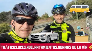 COSAS QUE NO SABES DE LA BICI Nº3/LUCES,ADELANTAMIENTOS A CICLISTAS #leydetráfico #dgt