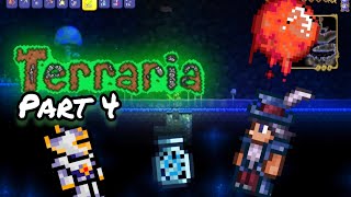 A BLOOD MOON RISES!! | Terraria Part #4